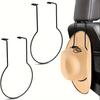 Hat Storage Organizer for Trucks Featuring a Clip for Holding Cowboy Hats in