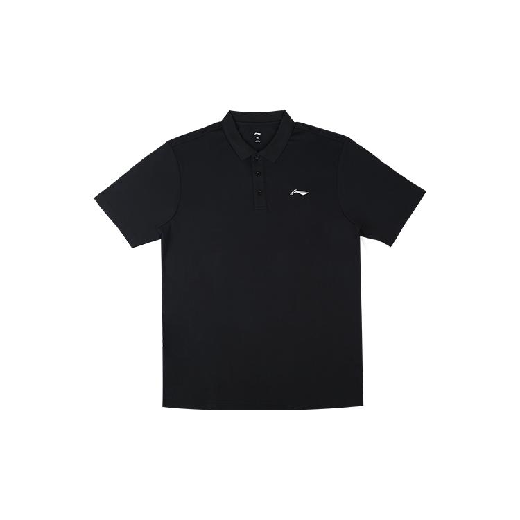 Li Ning Polo Shirt Unisex Black YPLT035-1 M