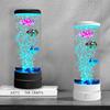 Colorful LED Jellyfish Bubble Night Light for Bedroom Atmosphere