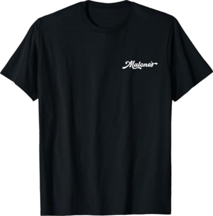 Malones Bar Best Burgers Hastings Ma Twosided Tshirt