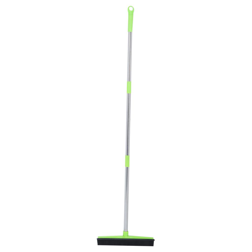 Multifunction Telescopic Floor Carpet Broom Pet Hair Dust Removal Cleaner Sweeper Cleaning ToolsGreen