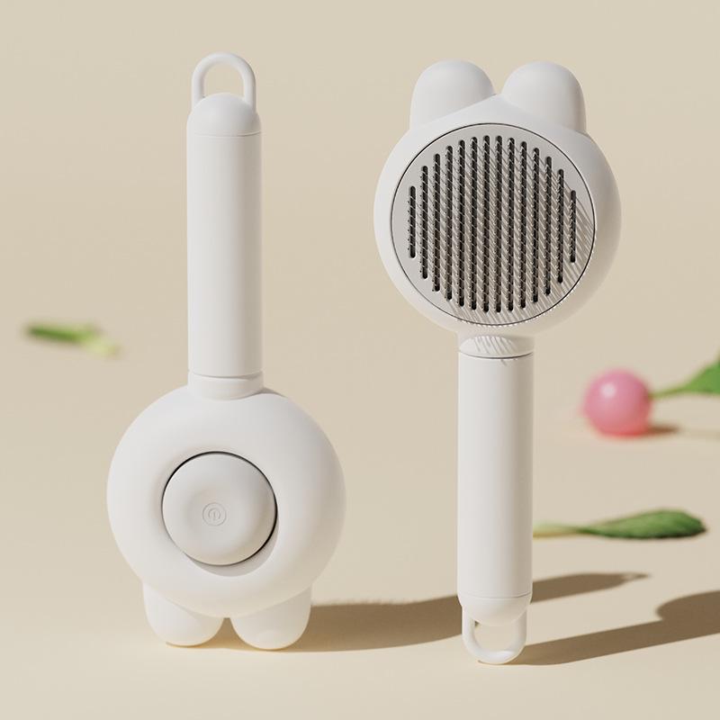 Pet Self-Cleaning Cat & Dog Massage Comb for Loose Hair Removal