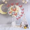 3D Butterfly Wall Stickers Hollow Design for Living Room Bedroom Hallway Decor Indoor Wall Art Wedding Party PET Decoration