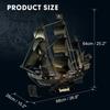 High-Quality 3D Self-assembly High-Quality Puzzles High-Quality Large High-Quality Black High-Quality Pearl High-Quality Pirate High-Quality Ship