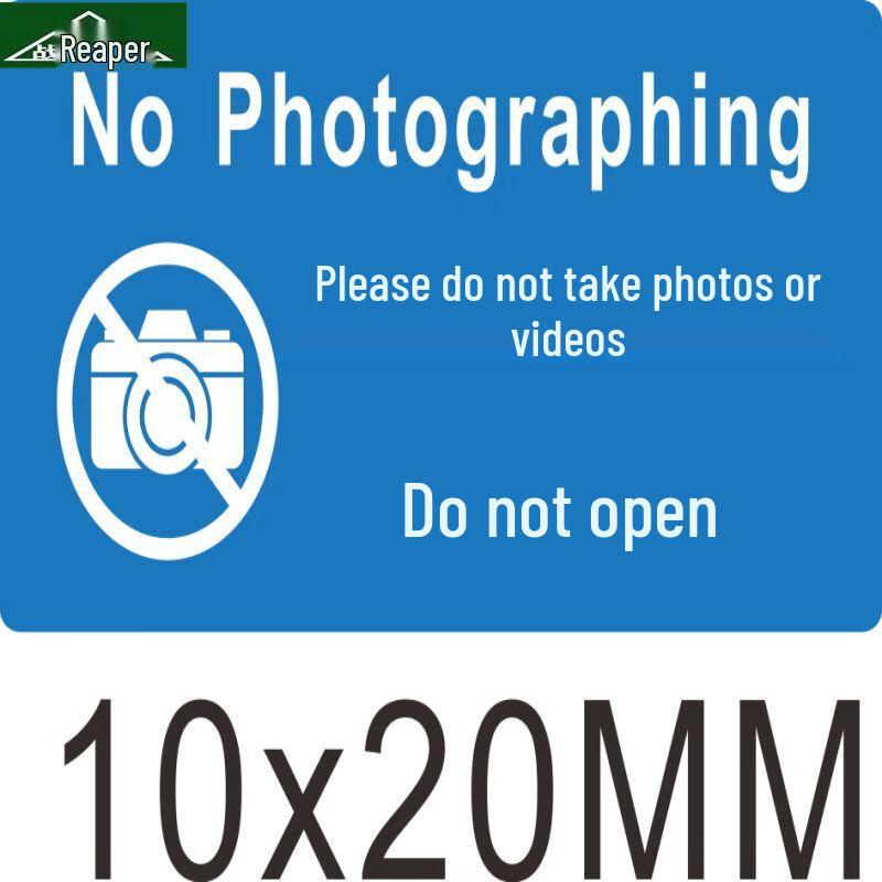 

Anti-Photography Privacy Phone Stickers (1000 Pcs) 10x20MM