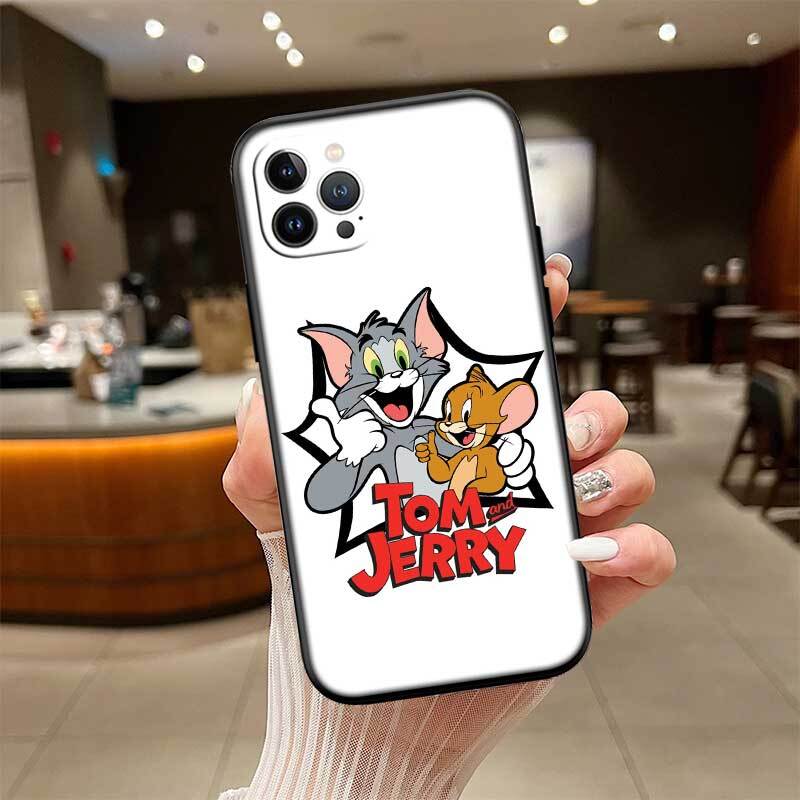 Tom and Jerry Phone Case for Redmi Note 12 12S 12C 13 13C 13R 14 14S 14R 14C 11A 13X A3 A3X A4 A5 Pro Max Plus