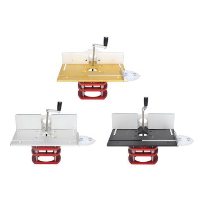 Router  with Top Plate Router Lifting Base Woodworking Slotting Trimming Chamfering Table Top