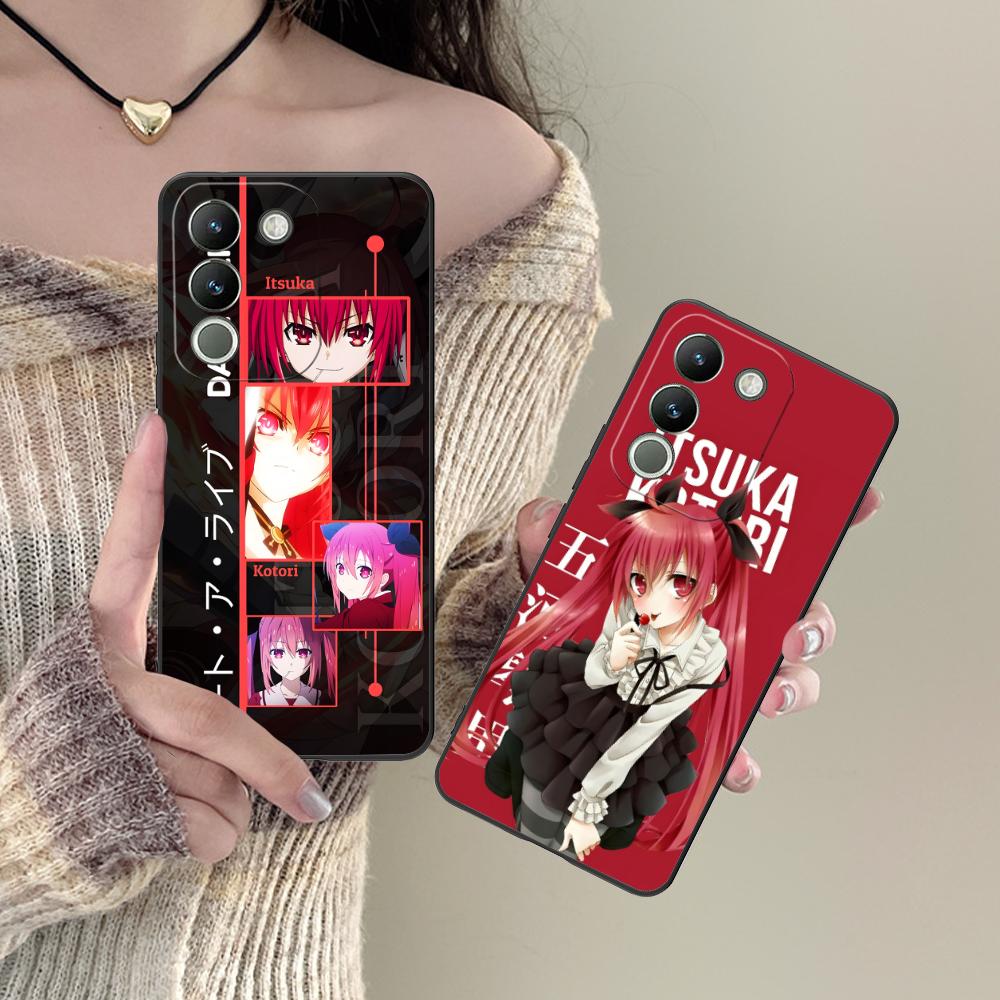 Date a Live Kotori Itsuka TPU Handyhülle für VIVO V60 V50 V40 V30 V29 V27 V25 V23 Pro Lite 5G Bunte Druckabdeckung