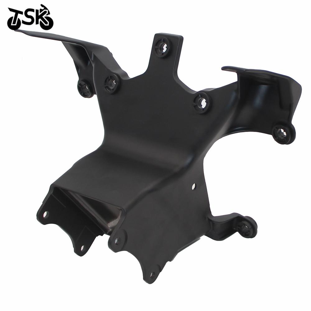 Motorcycle Black Upper Stay Cowl Headlight Bracket For For YAMAHA YZF R6 2017 2018 Moto Fairing Accessory