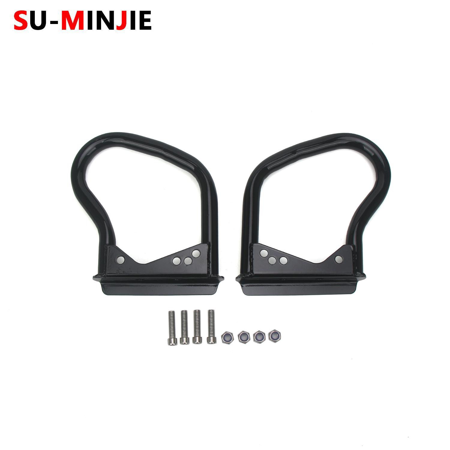 Moto Guzzi V7/V9 Reinforced Engine Guards Anti-fall Crash Bars чёрный