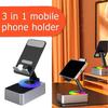 Bluetooth Audio Power Phone Holder Cell Phone Stand with Wireless BT Speaker