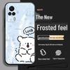 Vivo S9e V2048A Silicone Anti-Drop Cartoon Tempered Film Protective Case