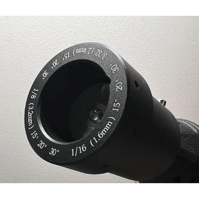 Tungsten Electrode Grinder Sharpener -Universal ALUMINUM TIG Welding Tungsten Grinder Head Tool,with Slot Tungsten Sharpener Multi-Angle