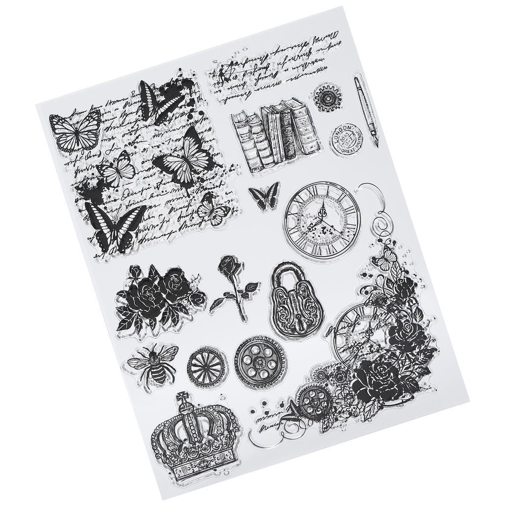 Transparent Stamp Rubber TPR DIY Journal Album Decoration HandMade Crafts Accessories(T1746TC Stamp