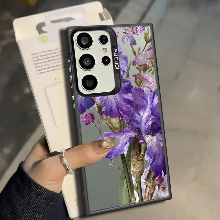 

Модный Чехол-Бампер с Рисунком Подсолнуха для Samsung Galaxy S25 S22 S21 S23 Ultra Note 20 Ultra S24 FE S23 S20 Plus S25Edge Galaxy S20