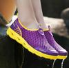 Summer Mesh Slip-On Canyoneering Shoes: Lightweight, Breathable, Casual Sandals for Beach & Running.