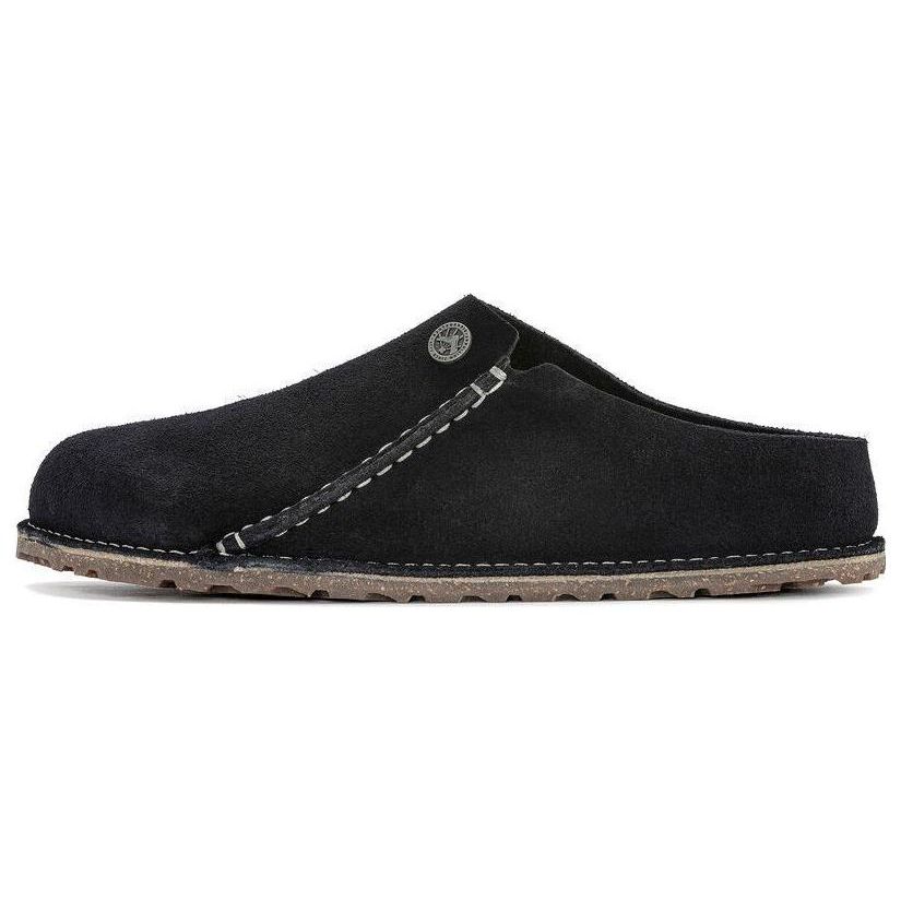 Birkenstock Модные замшевые закрытые тапочки Унисекс тапочки Черный 1023146 42