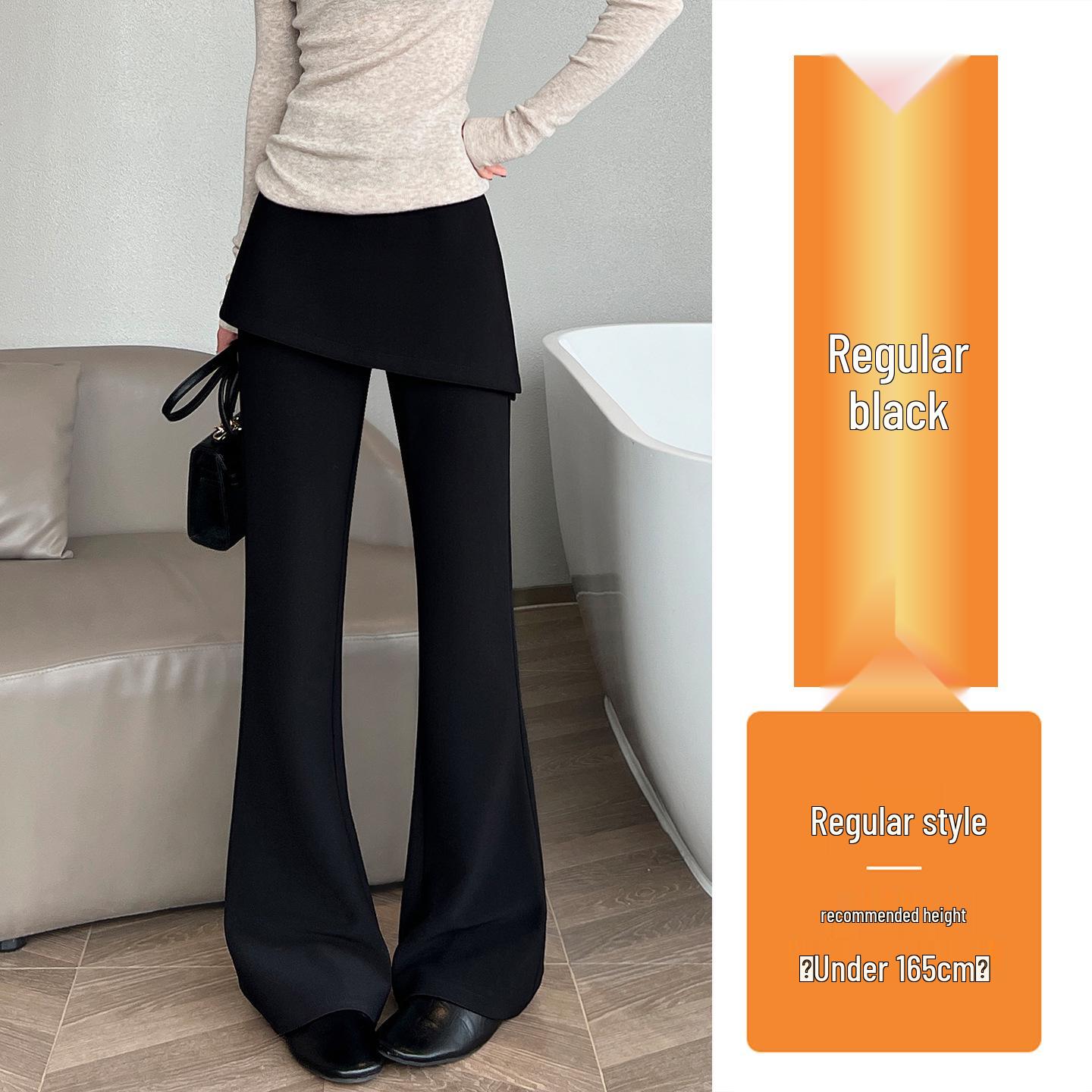 

Women s High-Waisted Slimming Bell-Bottom Culottes - Spring/Summer 2026 Extra Large