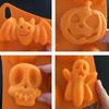 Silicon Crayon Happy Halloween Home Decoration Silicon Pumpkin Cake Mold Kitchen Baking Tools Mold Cake Silicon Mold