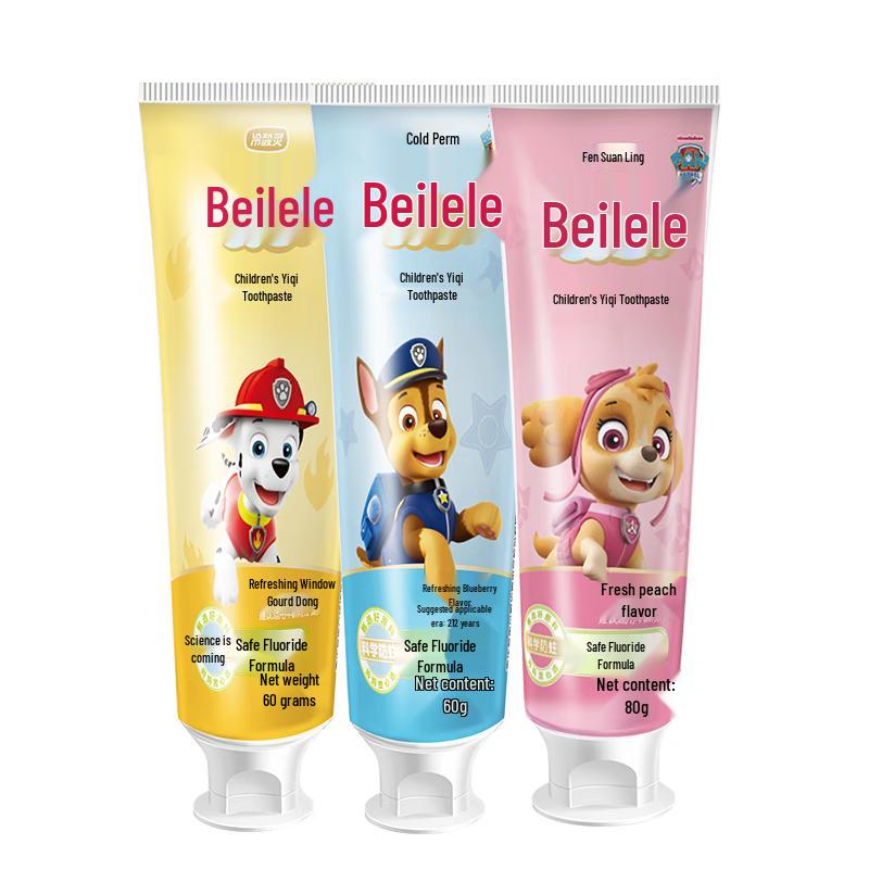 

Леншуанлин Бэйлэле Детская зубная паста Щенячий патруль