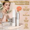 Zephoco Ivory White Moisturizing Foundation Stick, Light and Matte, Fits the Skin, Soft and Natural, Daily Portable Base Makeup Cream 13g