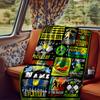 Pickleball Player Court Legends Happy People Rv Blanketcustomize Your Name Lightweight Comfortable And Stylish Blanket For Rv Travel Bed Home Chair
