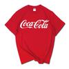Estate 2025 Nuova Marca Trendy INS Pepsi Cola Maglietta Collaborazione Sprite Coca-Cola Uomo e Donna Cotone Largo Coppia Maniche Corte