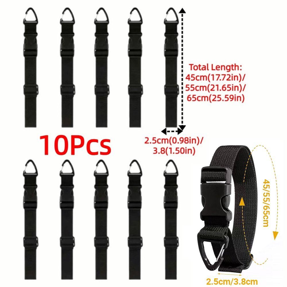 10Pcs Adjustable Cord Organizer Heavy Duty Cable Management Straps  Outdoor Wiring