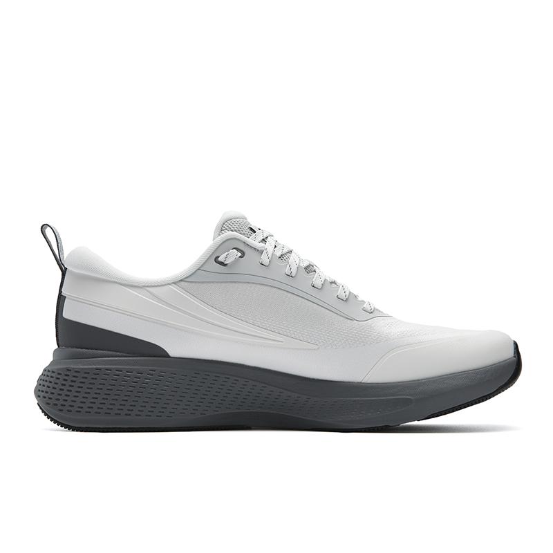FILA Cushioning Abrasion Resistant Breathable Coverage Support Lightweight Rebound Low top Running Shoes Men's White A12M611103FBB