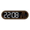 Large Digital Wall Clock Temperature and Date Week Display Electronic LED Table Alarm Clocks Brightness Adjustable 12/24H Format