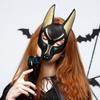 Vintage Anubis Mask Halloween Cosplay Props Plastic Masquerade Costume Accessory Party Decor