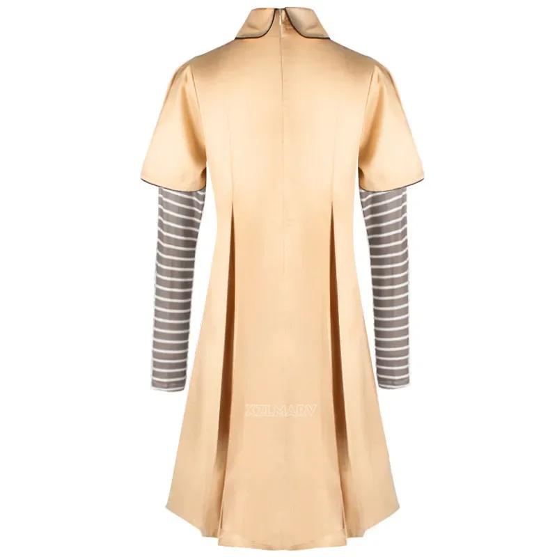 MEGAN Cosplay Dress for Kids Girls Women AI Doll Robots Megan Dresses Uniform MEGAN Girls and Adult Cosplay Halloween Costume