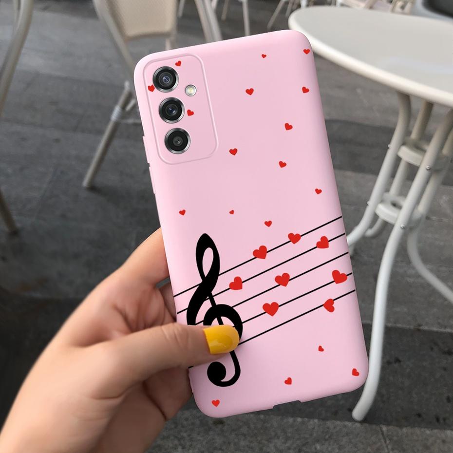 For Samsung Galaxy M52 5G Case Silicone Cute Cartoon Phone Cases For Samsung M52 M 52 SM-M526B Soft TPU Back Cover Fundas