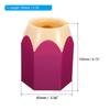 1Pcs Pencil Shaped Make Up Brush Pen Holder Pot Office Stationery Storage Organizer School Supplies for Kids Cute Pens Holder