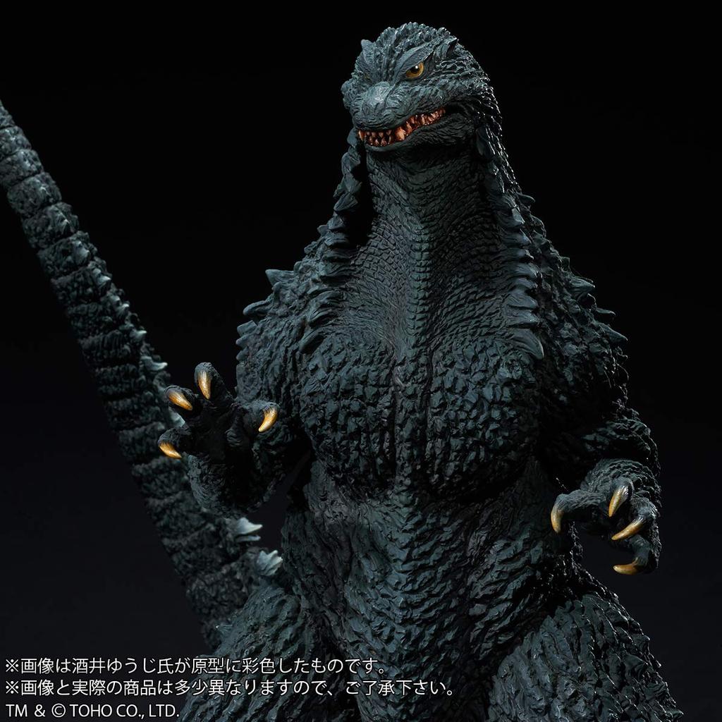GARAGE TOY Toho 30cm Series Yuji Sakai Sculpting Collection Godzilla 2002 in the Approximately 280mm Tall PVC Complete Figure Assembly "Battle Storm"