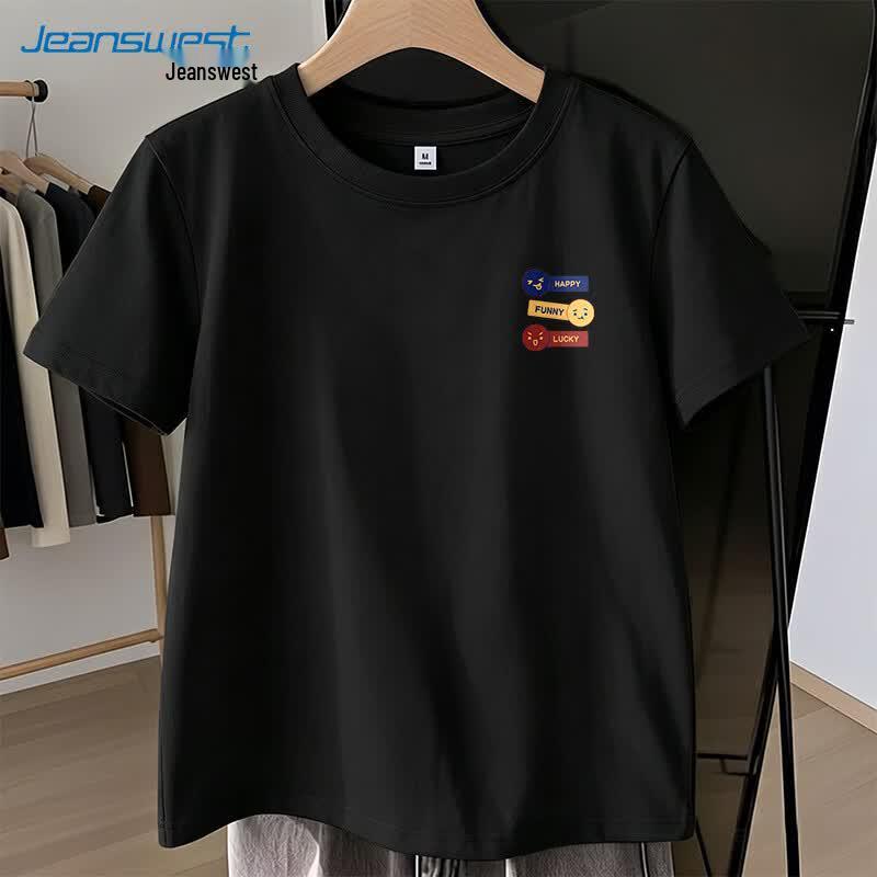 Jeanswest Women s 100% Cotton Loose Fit Graphic T-Shirt S