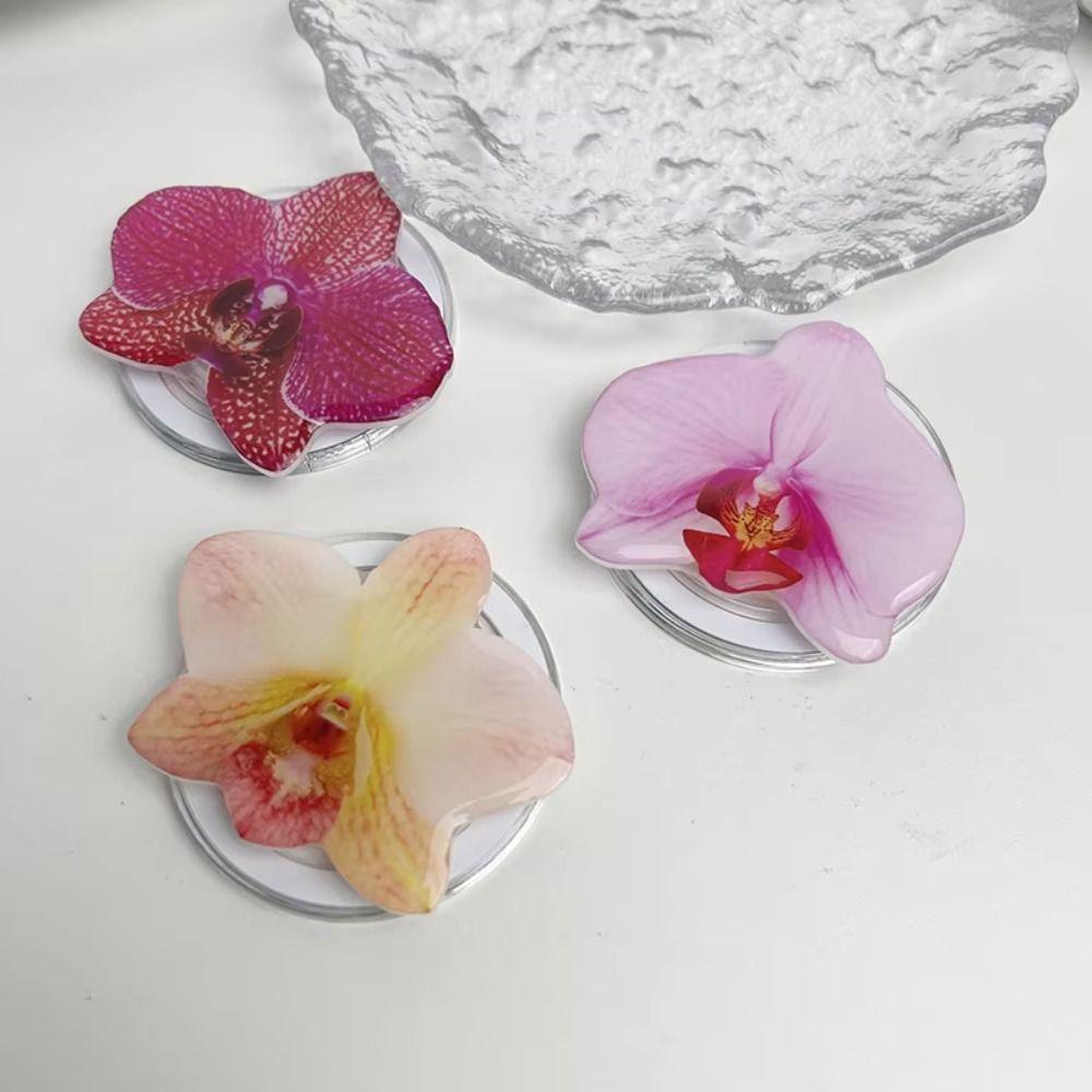 Cymbidium Phone Grip Support Acrylic Phone Finger Ring Mount for iPhone for Magsafe