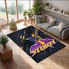 Melbourne Storm Tappeto in Velluto di Cristallo Morbido Anti?Tappetino Antiscivolo Comodo per Casa Soggiorno Camera da Letto Tappeto Decorativo