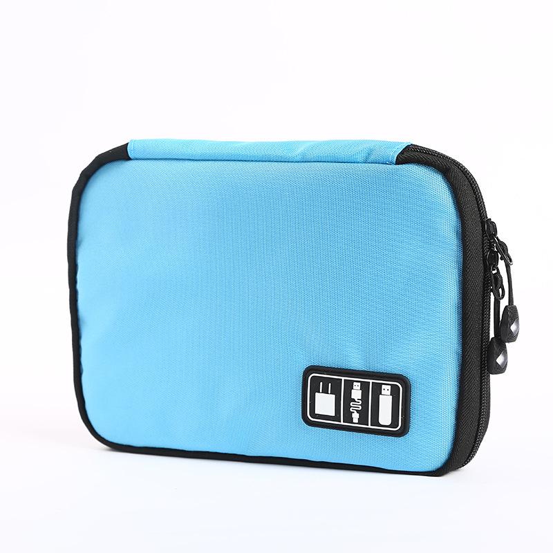 Customizable Large Capacity Multi-Functional Digital Accessories Bag for Power Bank, Mobile Phone, and Data Cable