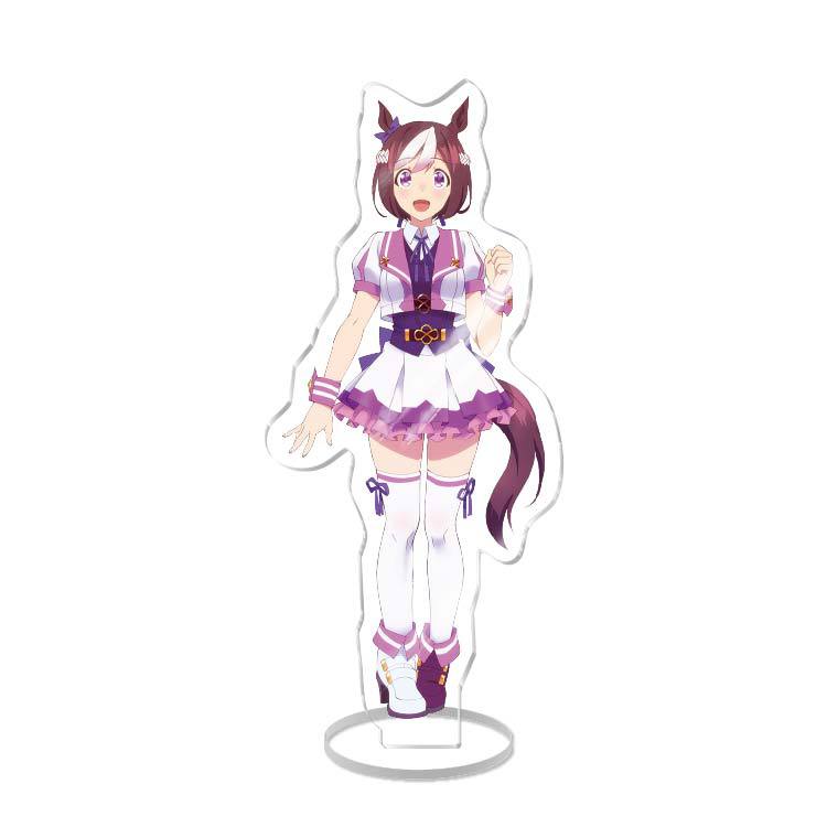 Anime Pretty Derby Rice Shower Special Week Acrylic Stand Ornaments Cartoon Model Gifts