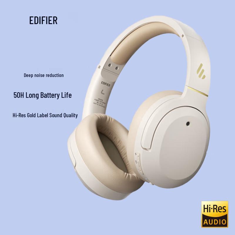 EDIFIER W820NB Active Noise Cancelling Over-Ear Bluetooth Headphones