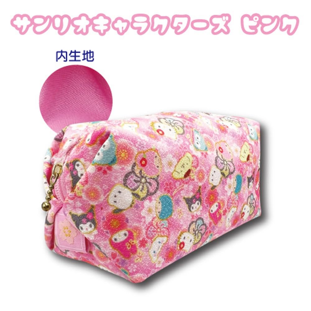 Hatayama Shoji Balloon Pouch Karafuru Japanese Pattern My Melody H7 x W13 x D6cm 33202460