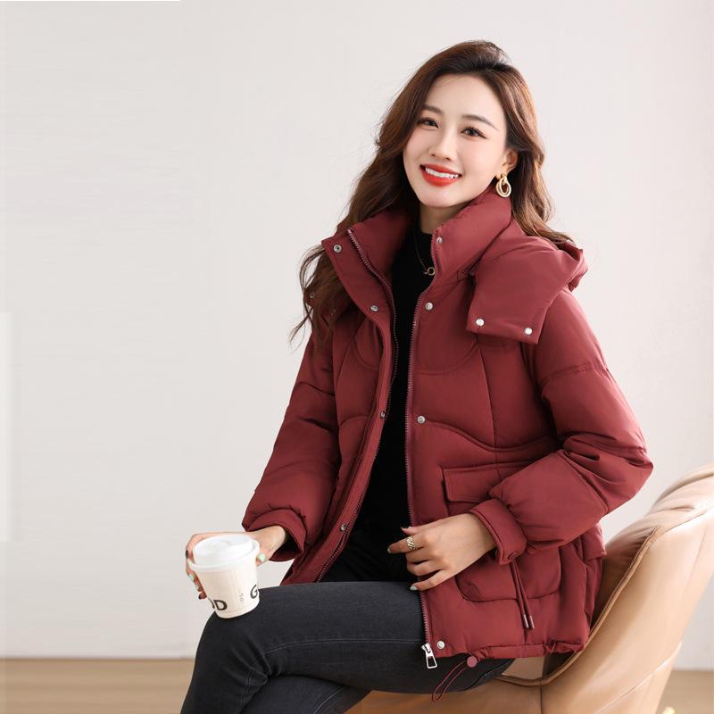 Short Down Jacket for Women, New Style, Versatile and Popular, Classic Korean Style White Duck Down Winter Jacket