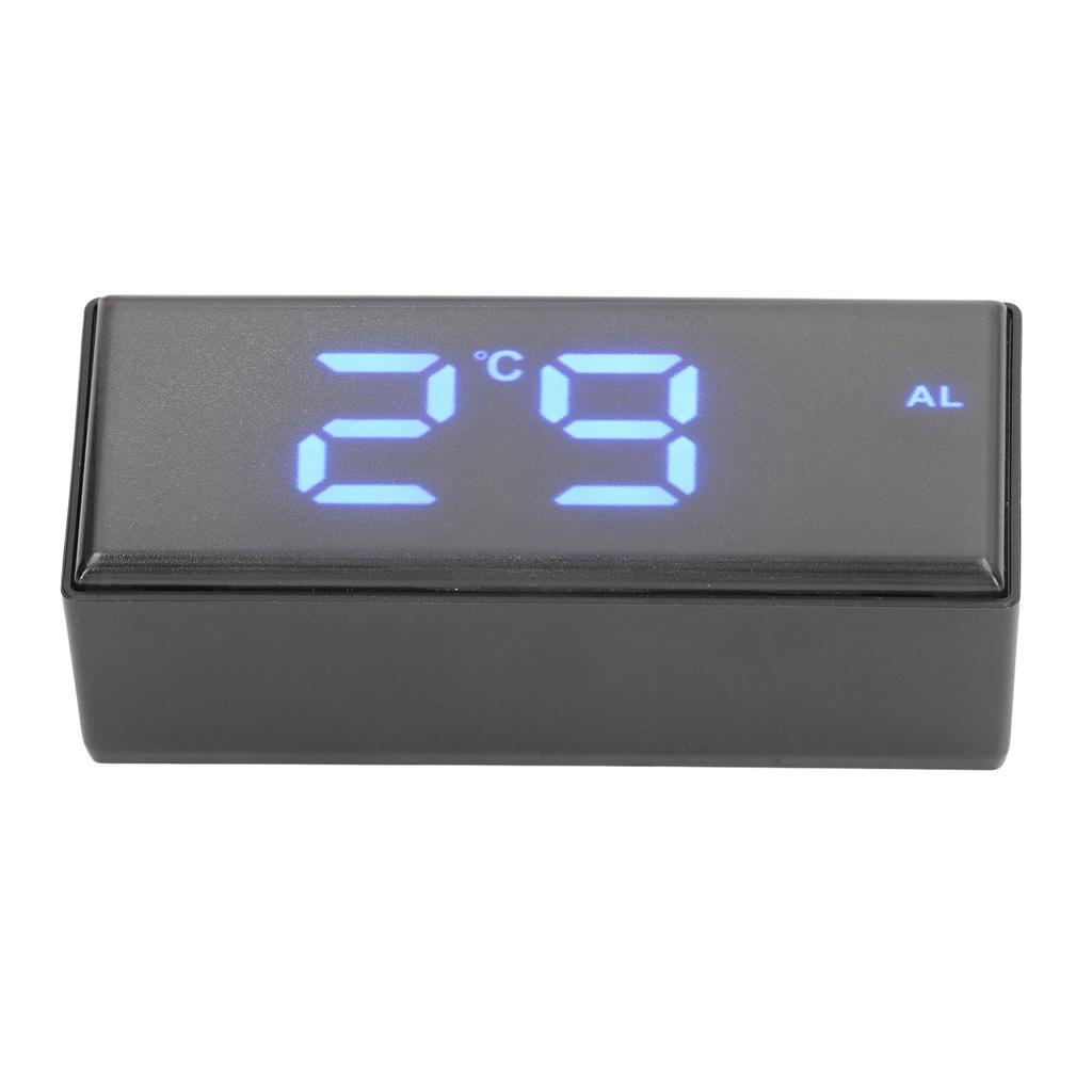 Digital Clock Energy Saving Backlight LED Mirror Digital Display Electronic Alarm Clock for Dormitory Home Bedroom Blue