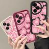 Y2K Retro Gradient Love Hearts Pattern Case For Honor 400 Lite 200 Pro Shockproof Bumper Soft Silicone Cover For Honor X9C Smart X8C