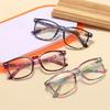 Casual Fashionable Printed Reading Glasses Ultra-light Spring Legs Comfortable and Sturdy Anti-blue Light Glasses 0 To +4.0