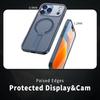 For Magsafe Magnetic Luxury Solid Color Heat Dissipation Folding Bracket Phone Case For iPhone 17 Pro Max Air Bumper Back Cover