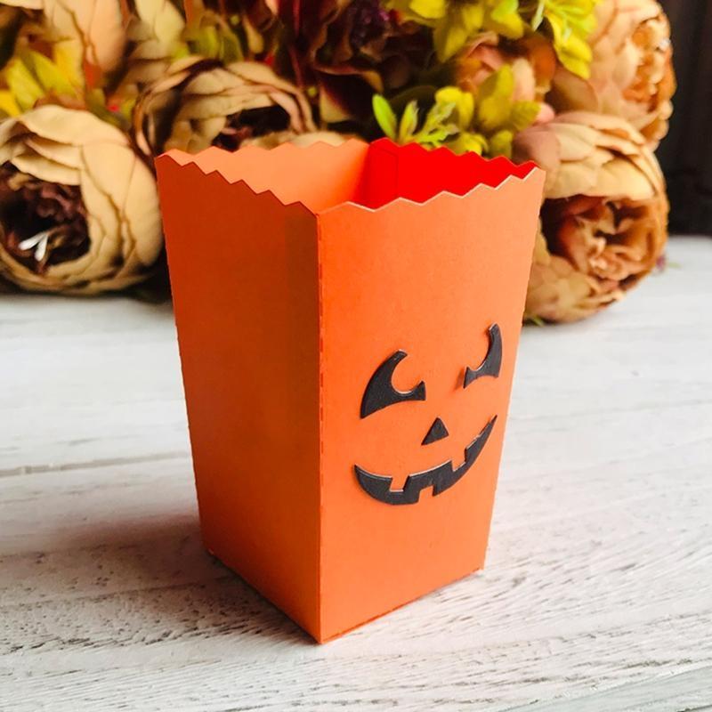 Halloween Box Cutting Dies Photo Album Decoration Accessories DIY Crafts X3UC