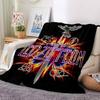 1 ks LED ZEPPELIN Deky Měkké Teplé Celoroční Přehoz na Pohovku, Postel, Auto, Kancelář Živé Barevné Provedení, Odolný & Útulný Dárek