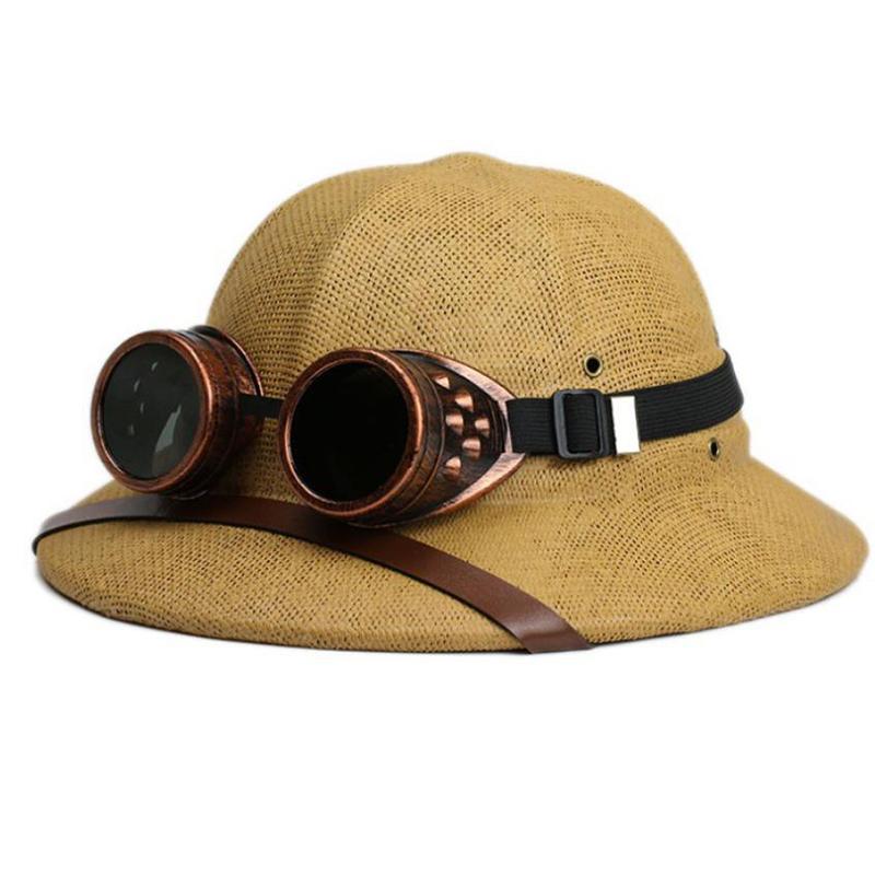 Motorcycle Retro Steampunk Glasses Driver Gothic Sunglasses Protective Glasses Decorations Multiple Models Dress Up Tool